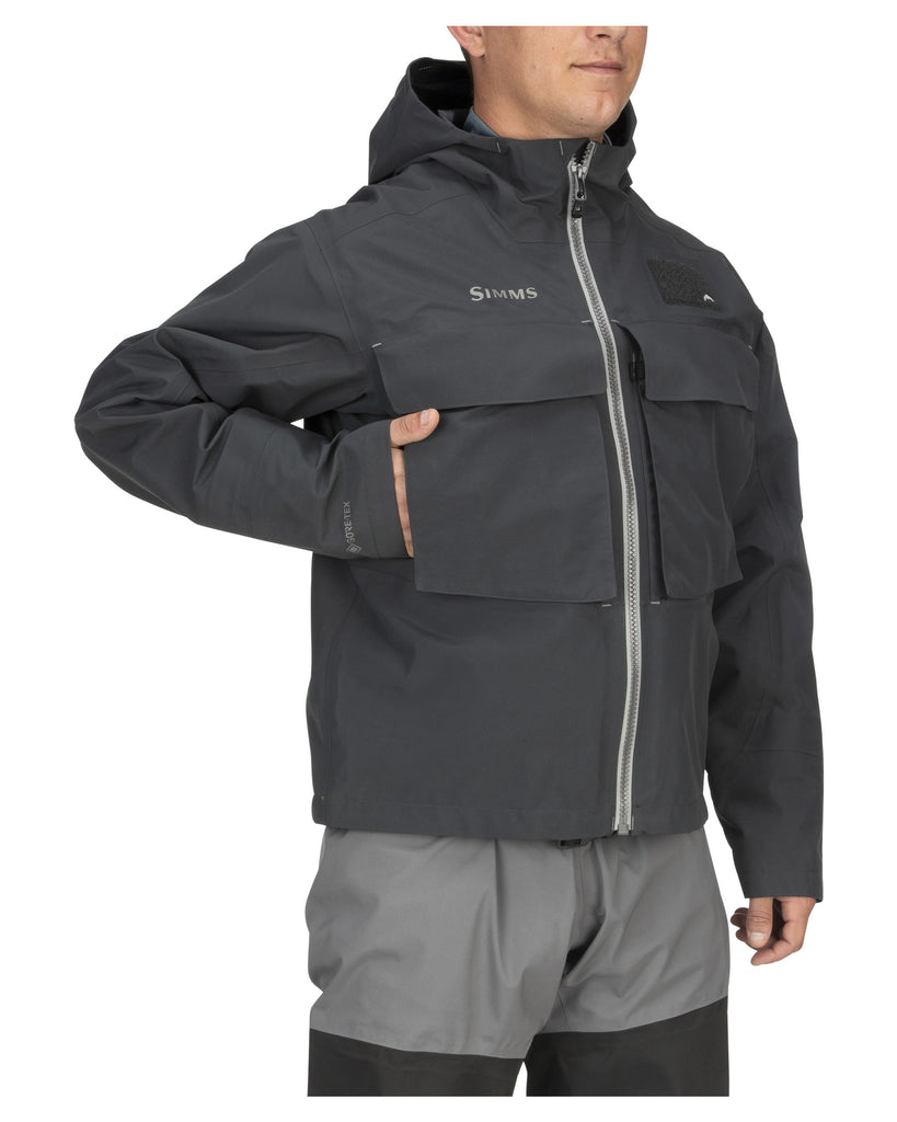 Simms CX Veste de pêche imperméable coupe-vent avec capuche pour homme Simms CX Veste de pêche imperméable coupe-vent avec capuche pour homme