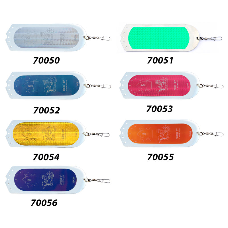 double d fishing lure Mack's Double D Dodger 4.4" Hot Pink