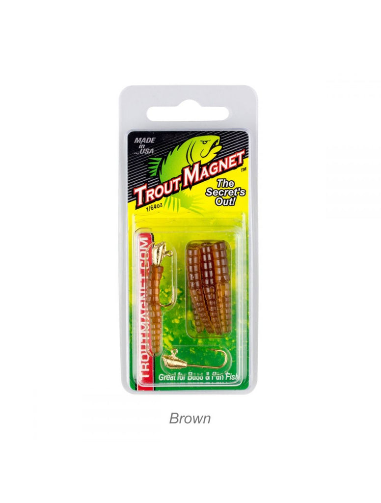 Trout Magnet Trout Worms 3 Pink • See best price »
