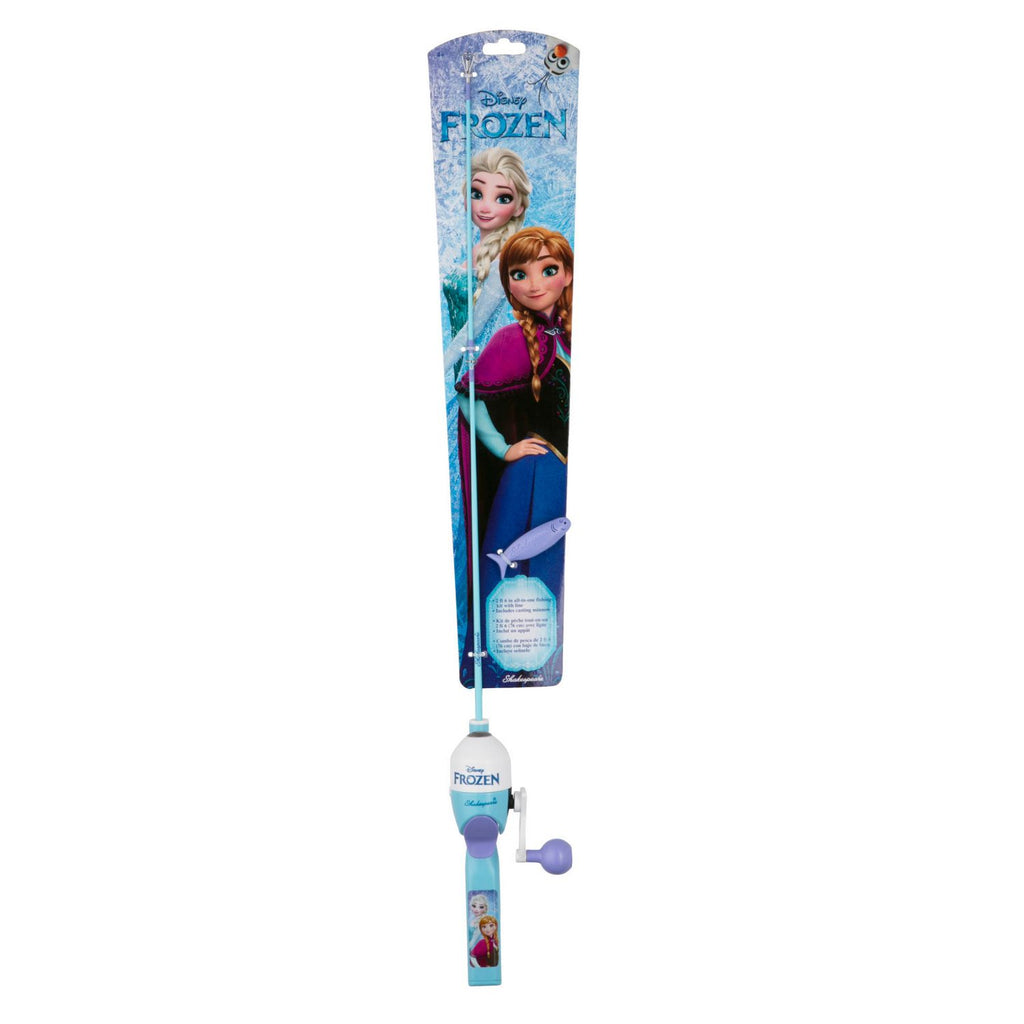 Shakespeare Disney Frozen II Kids Fishing Rod Combo – Sea-Run Fly & Tackle