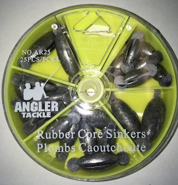 Angler Tackle Rubber Center Tackle Assortment