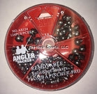 Angler Tackle Removable Split Shot Assortment Pack