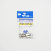 Angler Tackle Nickel B.B. Interlock Snap Swivel