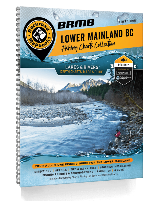 Backroad Mapbook Fishing Mapbook Lower Mainland BC – Sea-Run Fly & Tackle