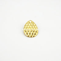 Compleat Angler Dimpled Colorado Blade Genuine Gold