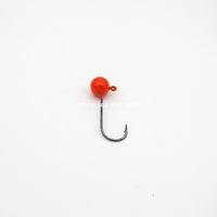 Compleat Angler Painted Jig Head BC Orange
