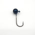 Compleat Angler Painted Jig Head Black Blue Fleck