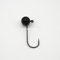 Compleat Angler Painted Jig Head Black