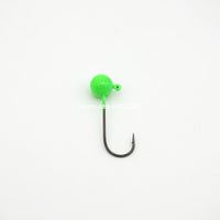 Compleat Angler Painted Jig Head Bright Green