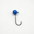 Compleat Angler Painted Jig Head Clear Blue