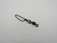 Angler Tackle Black Crane Swivel with Coastlock Snap
