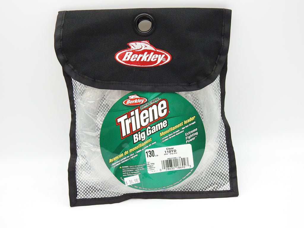 Berkley Trilene Big Game Monofilament Leader - 200lb 110yd Berkley Trilene Big Game Monofilament Leader - 200lb 110yd