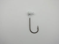 Compleat Angler Painted Jig Head White