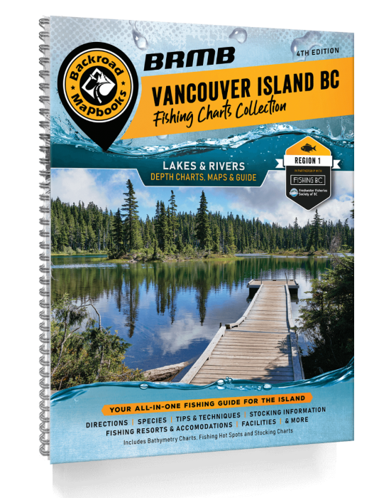 Backroad Mapbooks Vancouver Island Fishing 4th Edition