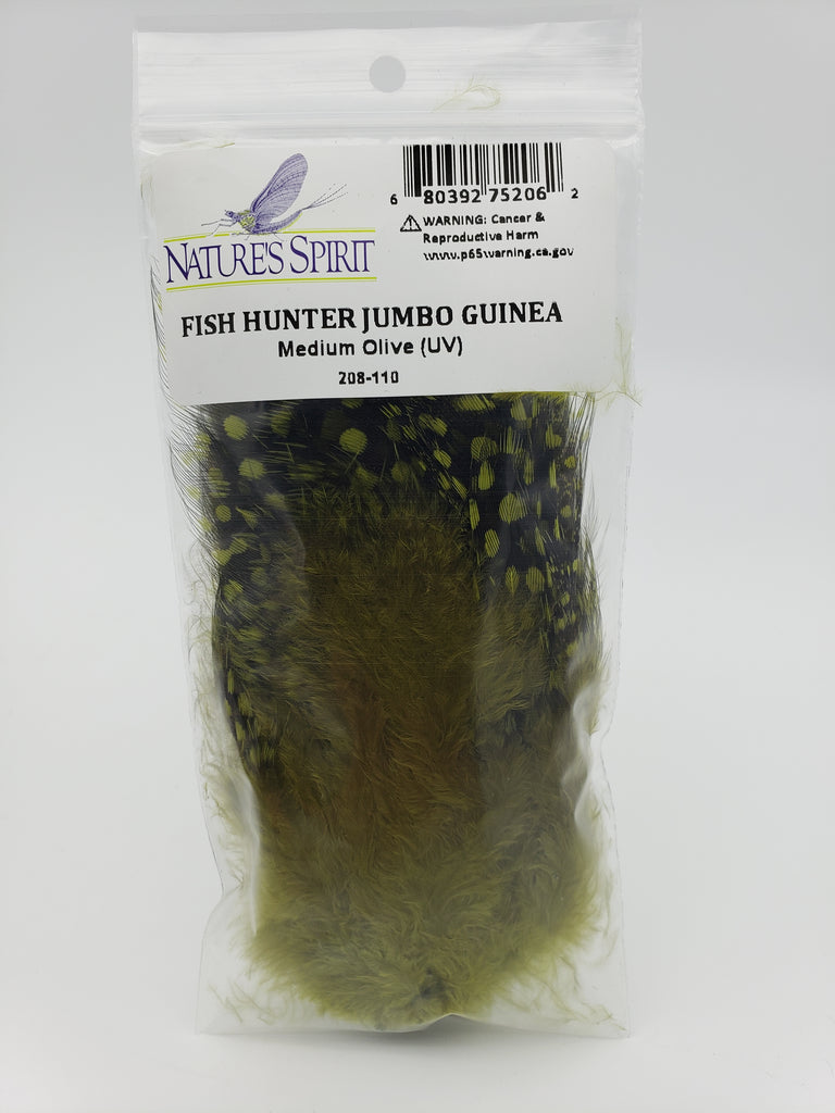 Nature's Spirit Fish Hunter Jumbo Guinea Feathers