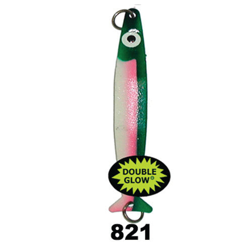Kingfisher Trolling Spoon -Neon Chartreuse/Red Dot by Gold Star at