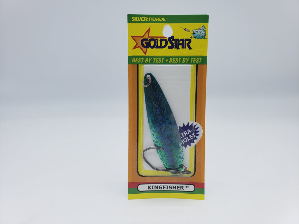 Goldstar Kingfisher Spoon 4.0 #942 Green Spatter Back