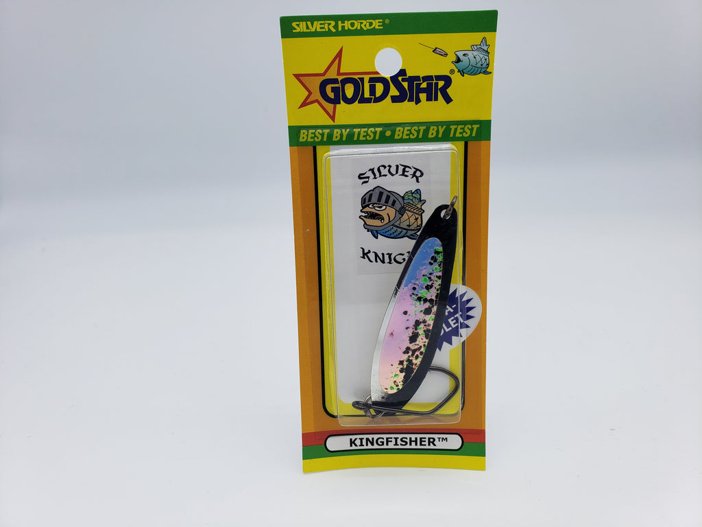Silver Horde Gold Star Kingfisher Spoons