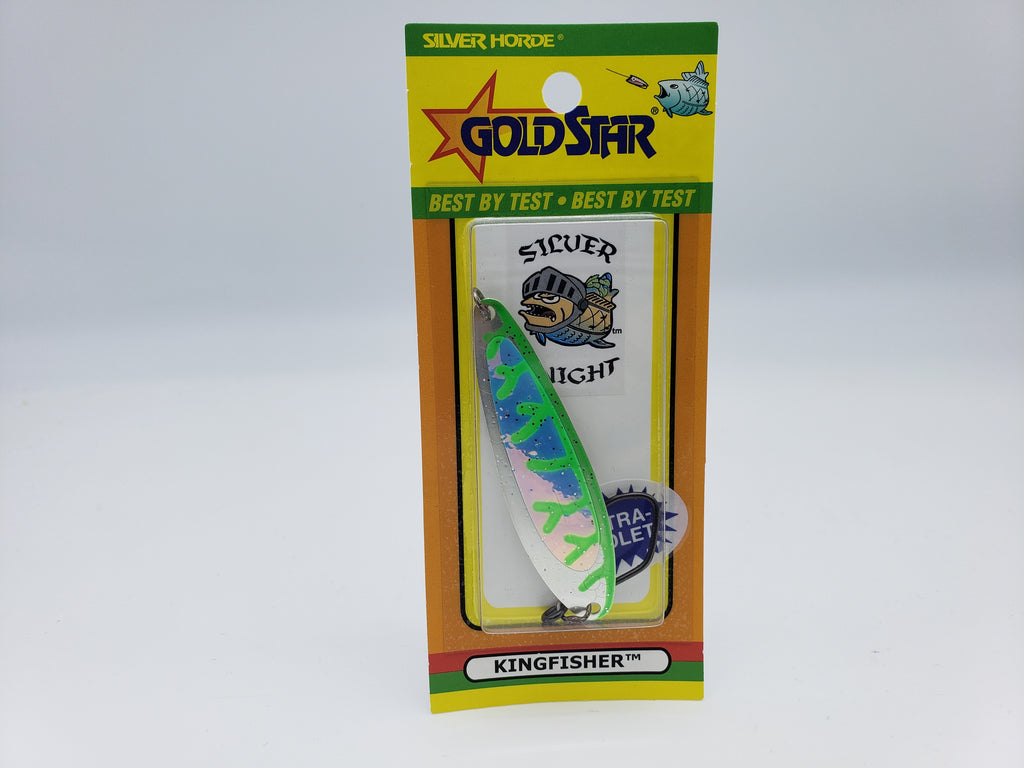 SILVER HORDE Gold Star® Coho Killer™ Fishing Spoon, 1/2 x 3