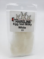Hareline Egg Veil Milky White