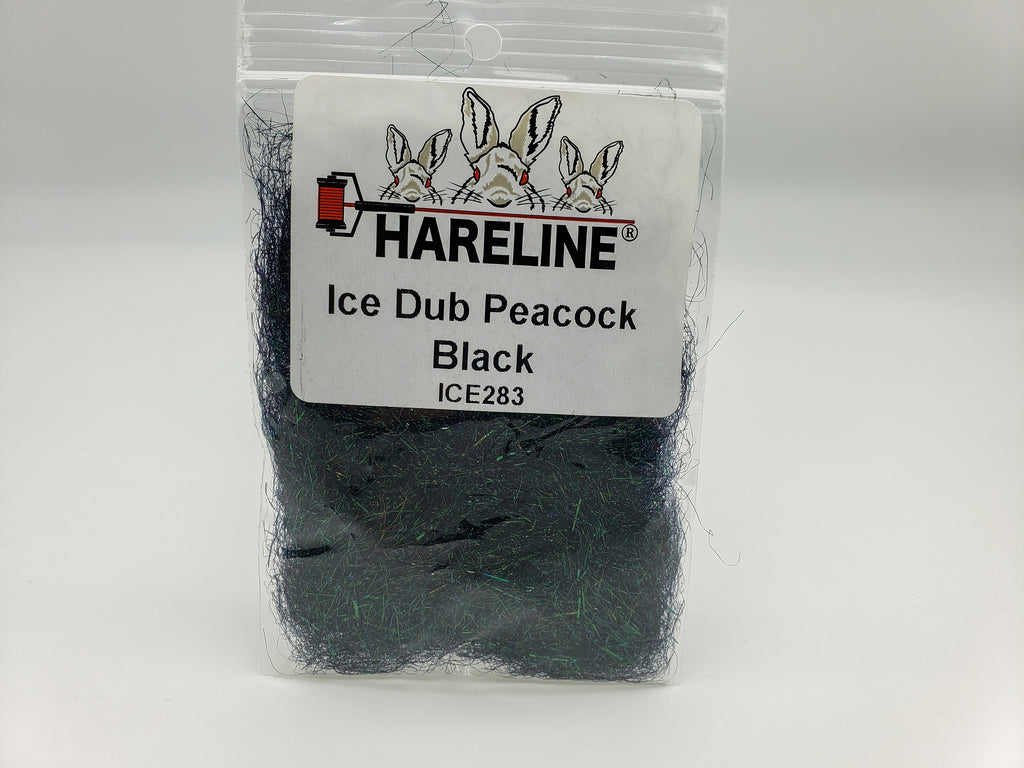 Hareline Ice Dub Gunmetal Grey