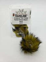 Hareline Crosscut Two Toned Rabbit Strips