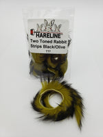 Hareline Two Toned Rabbit Strips