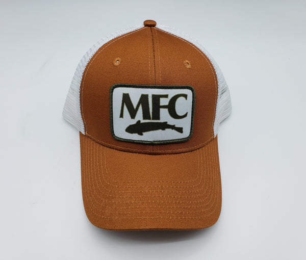 MFC Mountain Logo Patch Trucker Hat – Sea-Run Fly & Tackle