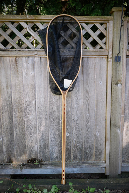 coho fishing net Moby Coho Black Mesh Net