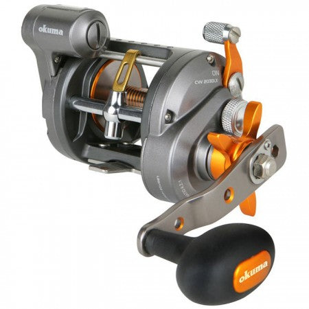 Okuma CW 153DLX Cold Water Level wind Reel With Line Counter