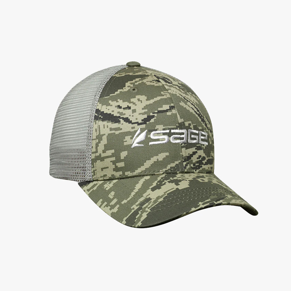 Sage Mesh Back Hat – Sea-Run Fly & Tackle