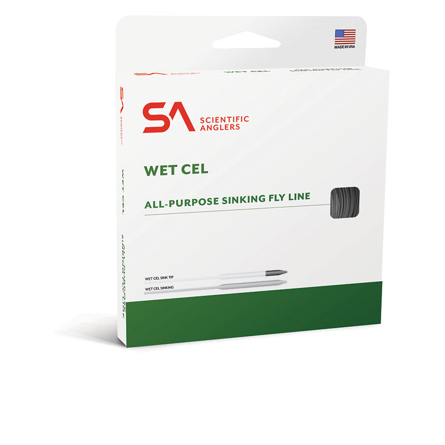 Scientific Anglers WetCel Full Sinking Fly Line - WF5I / Clear