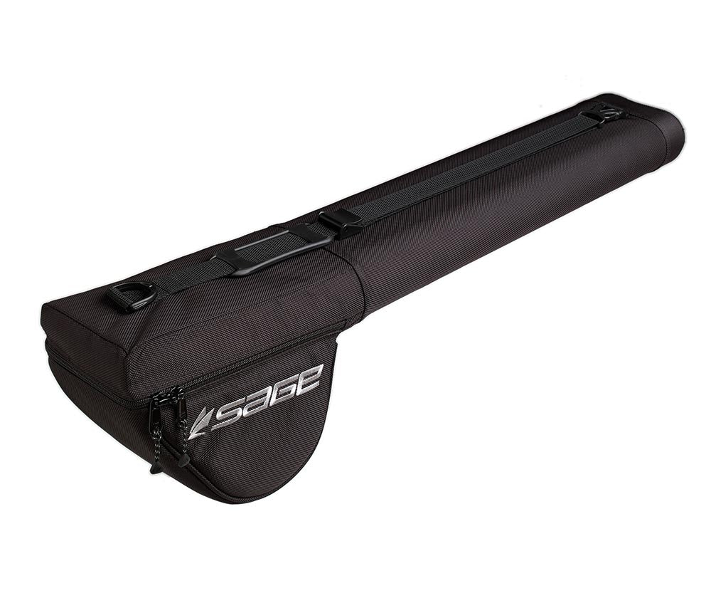 Sage Luggage Ballistic Rod/Reel Case Double 10-Foot 4pc Rod 2x2, Black