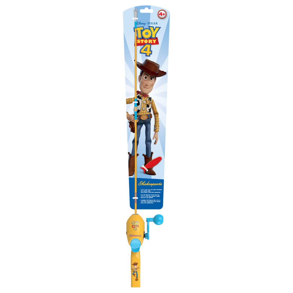 Shakespeare Toy Story Kids Rod and Reel Combo – Sea-Run Fly & Tackle