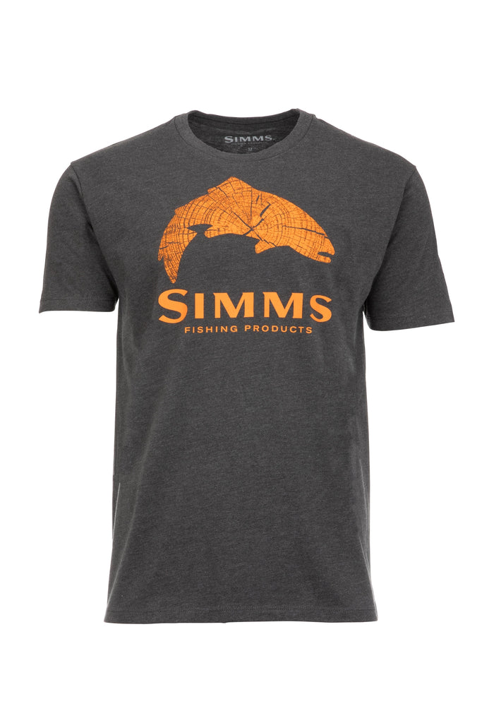 Simms Wood Trout Fill T-Shirt Men's Black / XL
