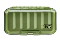 Temple Fork Outfitters Single Sided Waterproof Olive Fly Box
