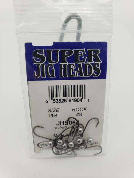 Wapsi Super Jig Heads Plain / 1/48 / #6