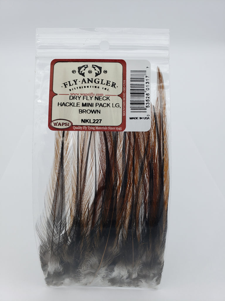 Wapsi Dry Fly Neck Hackle Mini Pack