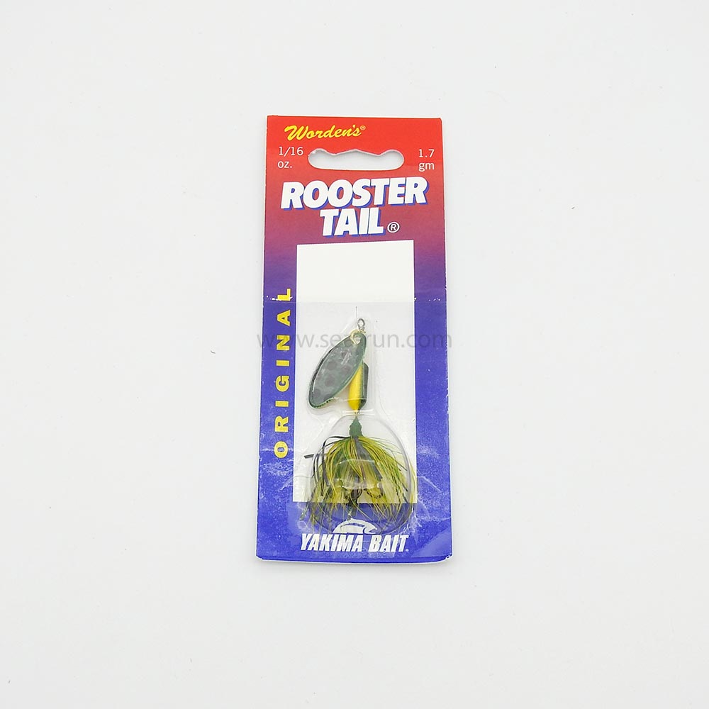  Yakima Bait Wordens Original Rooster Tail Spinner Lure