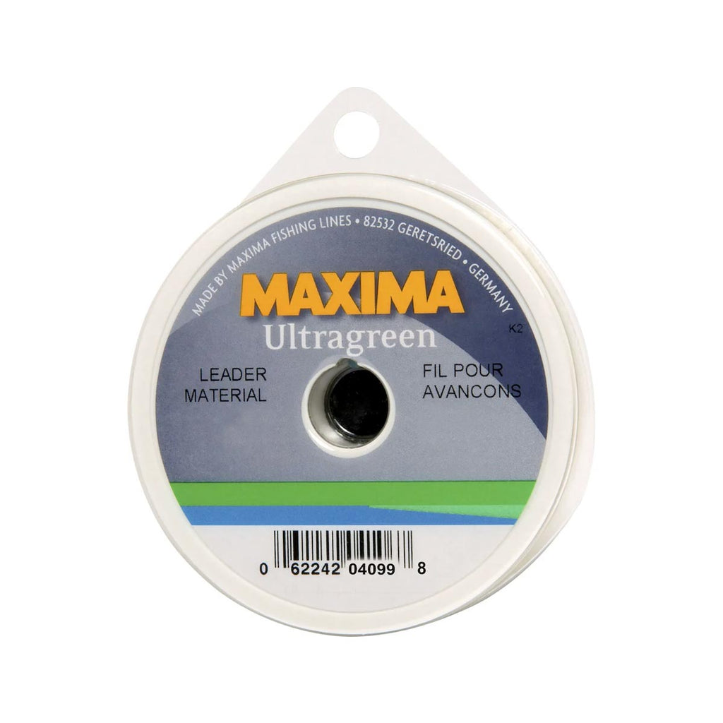 Maxima Ultragreen Monofilament Fishing Line Leader Wheel – Sea-Run Fly &  Tackle